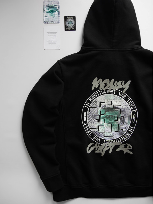 Зіп-худі КентПакет Mosaic eye Black