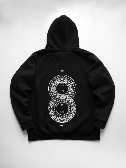 Zip-hoodie KentPaket  8 Black