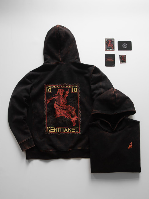 Худі КентПакет Washed Hermes Black