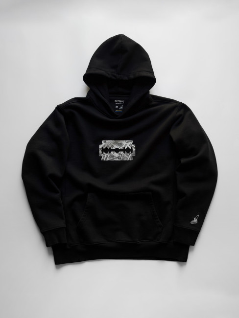 KentPaket Razor hoodie black