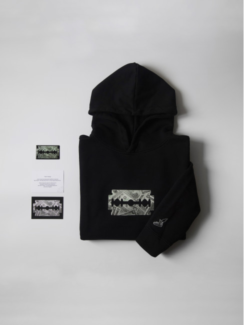 KentPaket Razor hoodie black