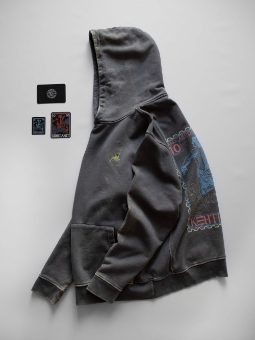 Худі КентПакет Washed Hermes Grey 2