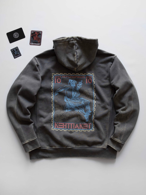 Худі КентПакет Washed Hermes Grey