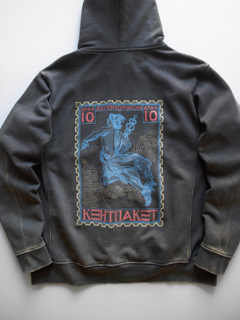 Худі КентПакет Washed Hermes Grey