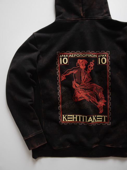 Худі КентПакет Washed Hermes Black