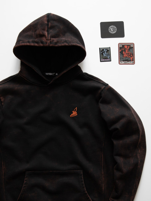 Худі КентПакет Washed Hermes Black