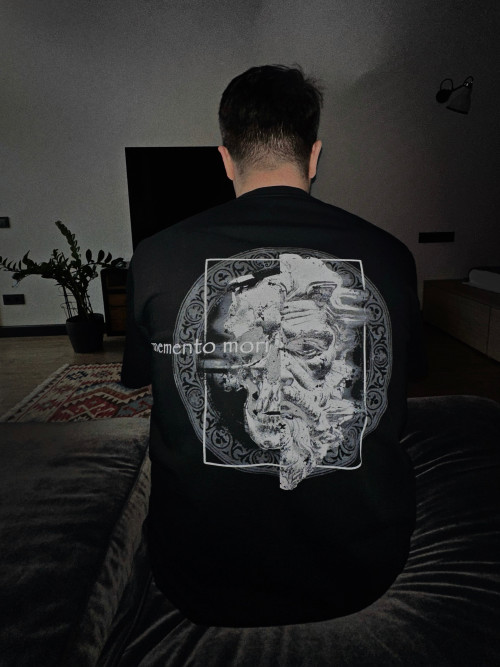 КентПакет Tshirt Memento Mori Black 2