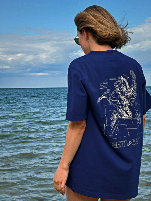 Футболка КентПакет Pegasus Design Tee Navy
