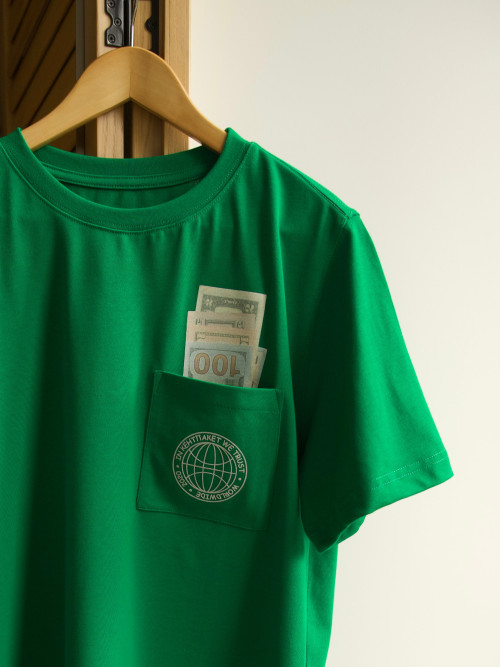 Футболка КентПакет PocketMoney Tee Green 2