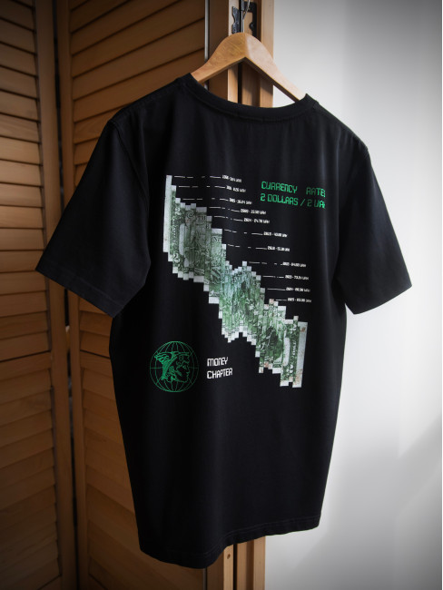 Футболка КентПакет Currency Rate Black