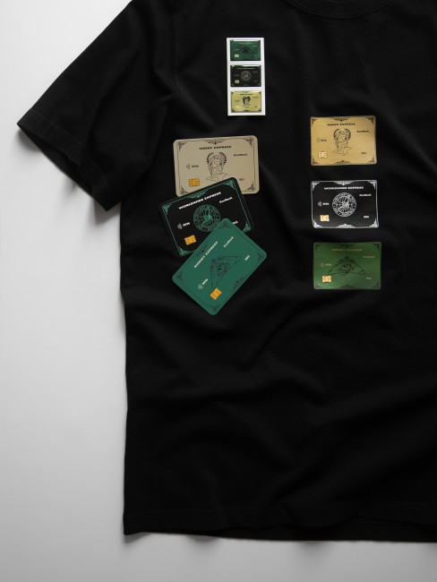 Футболка КентПакет Bank Cards Black