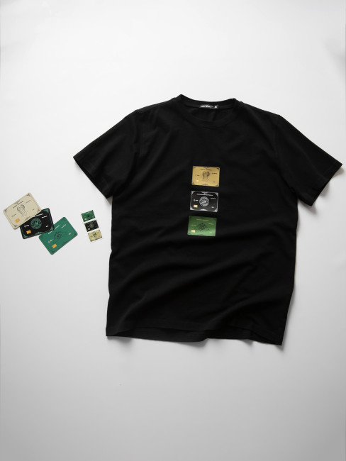 Футболка КентПакет Bank Cards Black