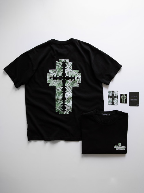 Футболка КентПакет Razor Cross Black 2