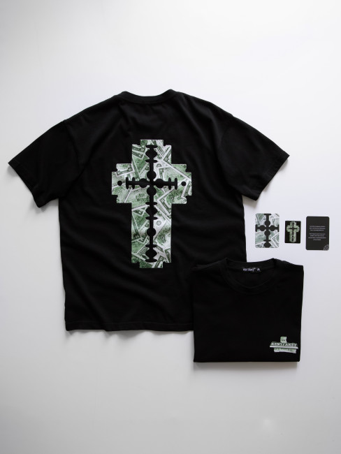 Футболка КентПакет Razor Cross Black