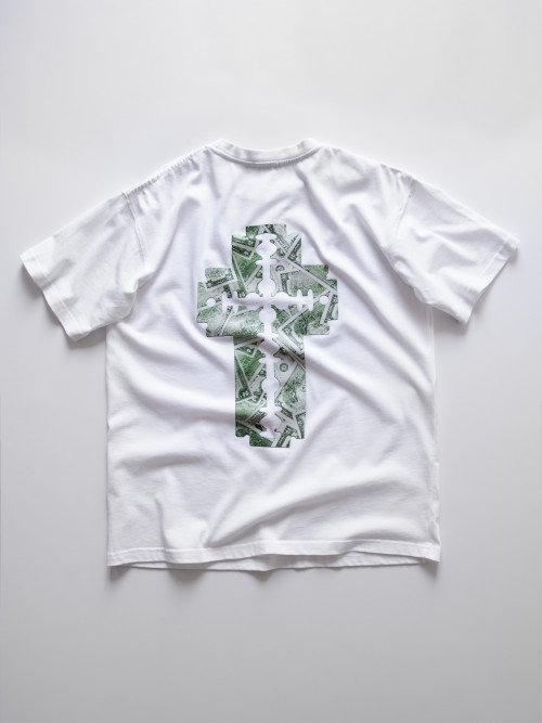 Футболка КентПакет Razor Cross White