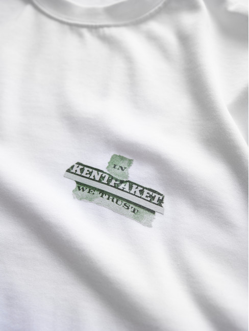 КентПакет Tshirt Razor Cross White