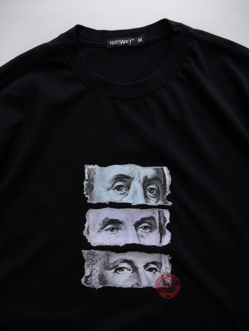 КентПакет Tshirt All eyes 2.0 Black