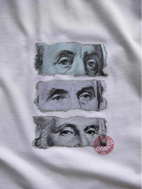 KentPaket Tshirt All eyes 2.0 White