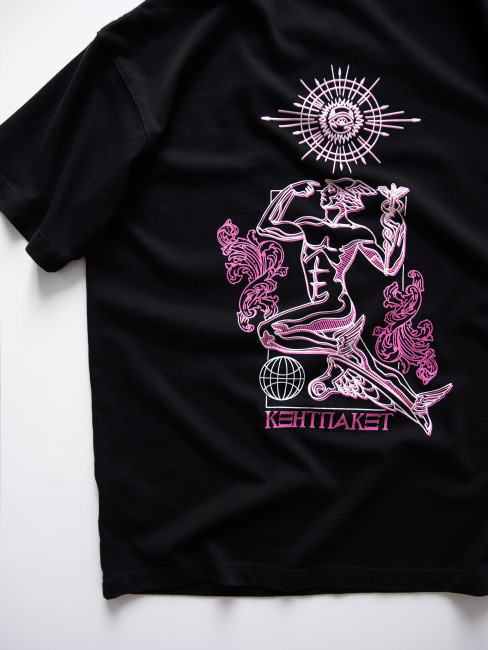 Футболка КентПакет Ερμής Tee Black