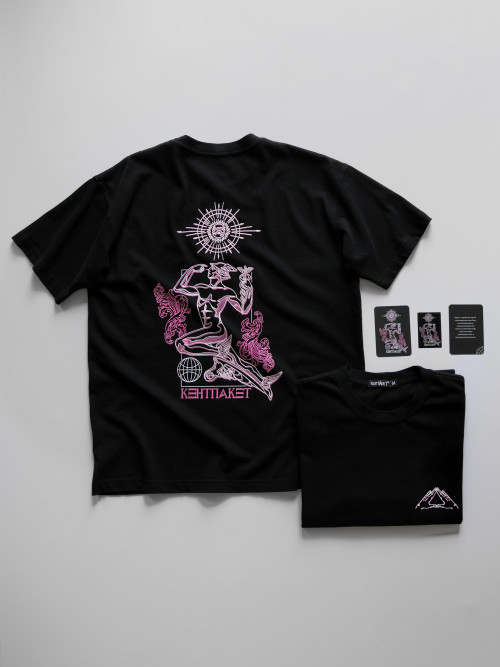 Футболка КентПакет Ερμής Tee Black 2