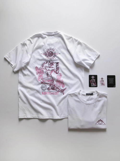 Футболка КентПакет Ερμής Tee White 2