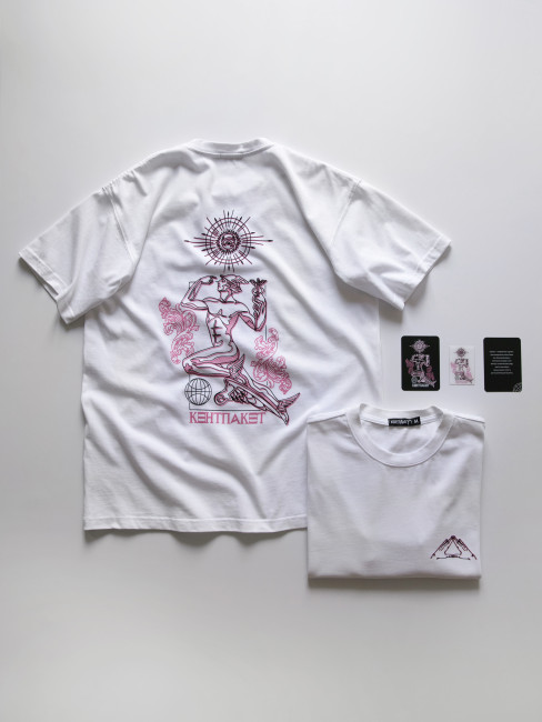Футболка КентПакет Ερμής Tee White