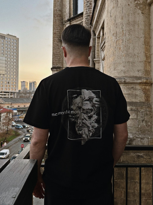 Футболка КентПакет Memento Mori Black 2
