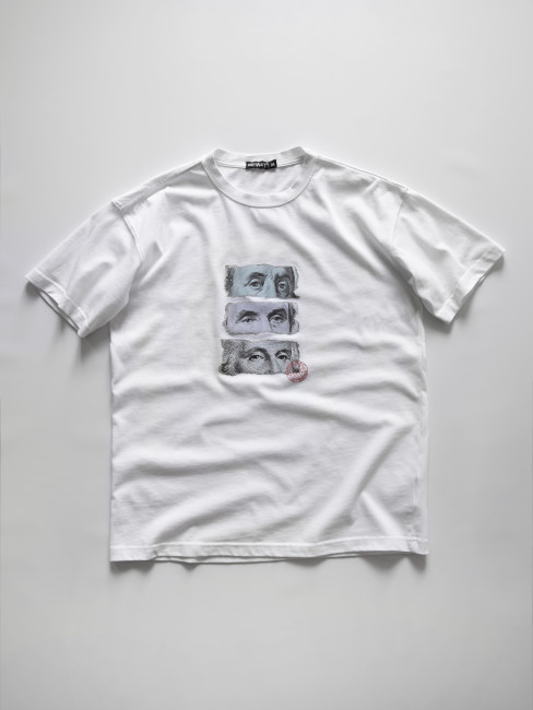 KentPaket Tshirt All eyes 2.0 White