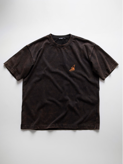 Футболка КентПакет Washed Hermes NY Black