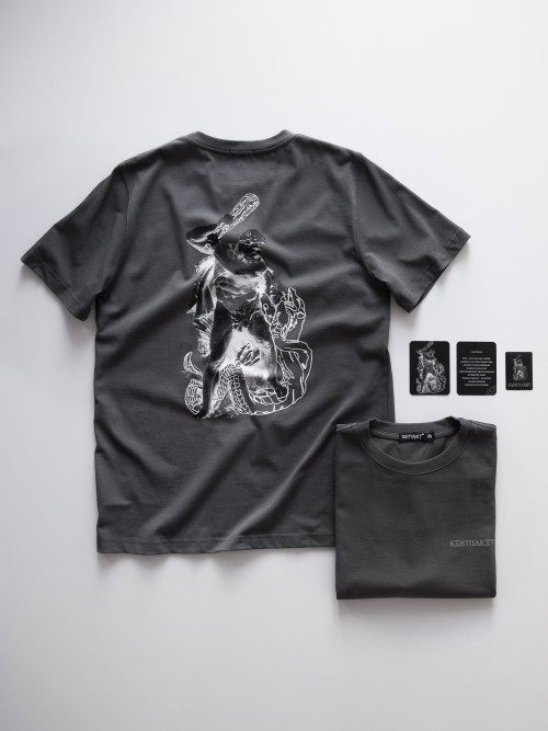 Футболка КентПакет Hydra Slayer Tee Grey 2
