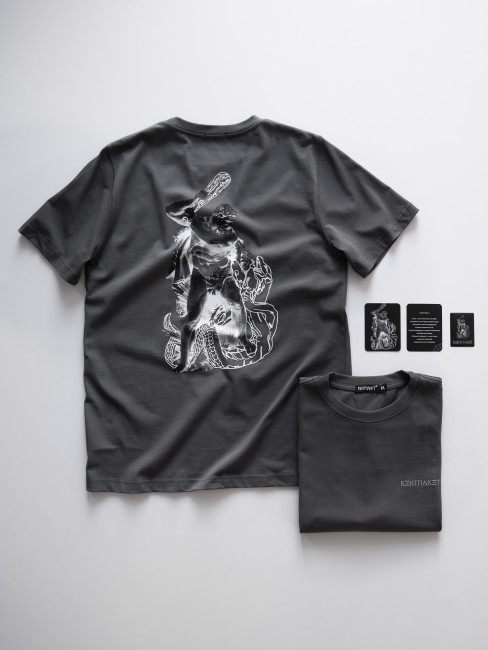 Футболка КентПакет Hydra Slayer Tee Grey