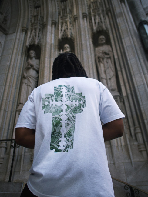 КентПакет Tshirt Razor Cross White