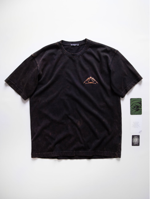 Футболка КентПакет Washed Conture Eye Tee Black