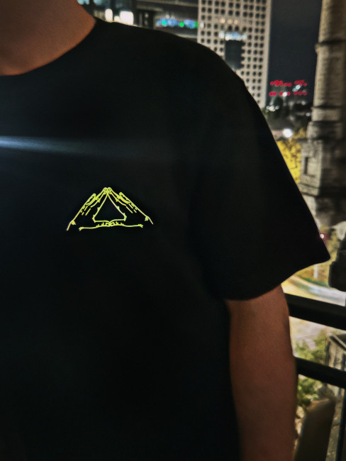Футболка КентПакет Washed Conture Eye Tee Black