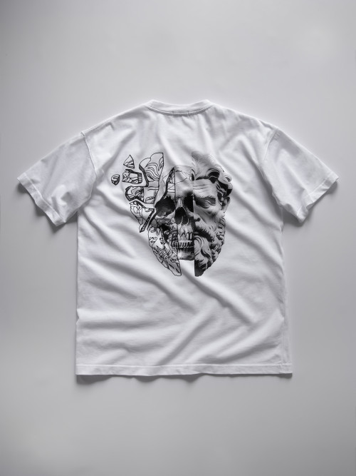 КентПакет Tshirt  Memento Mori 2.0 White