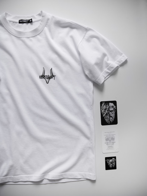 КентПакет Tshirt  Memento Mori 2.0 White