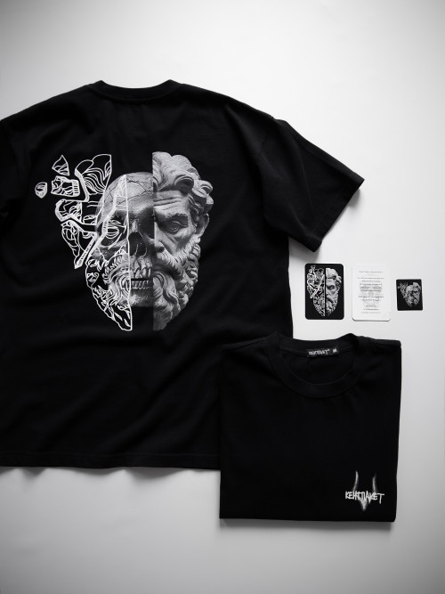 Футболка КентПакет Memento Mori 2.0 Black 2