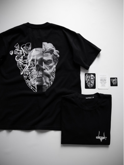 КентПакет Tshirt  Memento Mori 2.0 Black