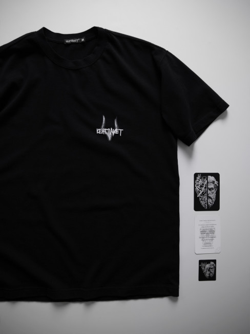 Футболка КентПакет Memento Mori 2.0 Black