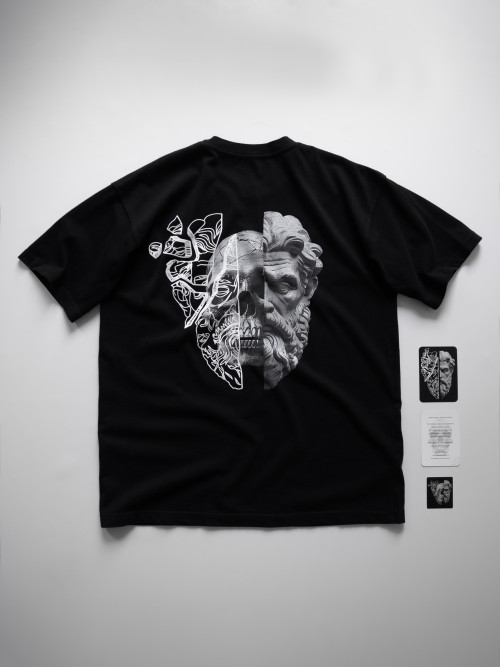 КентПакет Tshirt  Memento Mori 2.0 Black