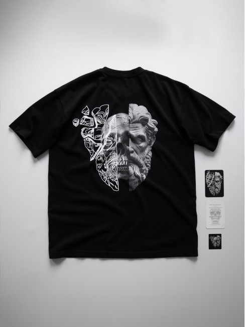 Футболка КентПакет Memento Mori 2.0 Black