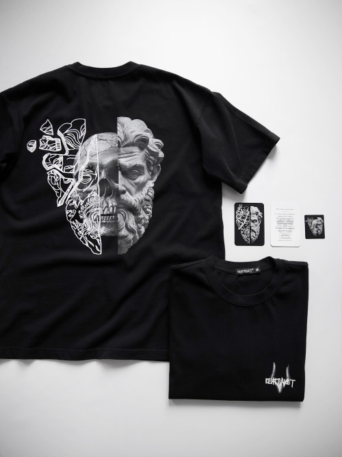 КентПакет Tshirt  Memento Mori 2.0 Black 2