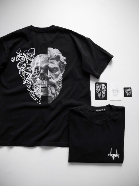 КентПакет Tshirt  Memento Mori 2.0 Black