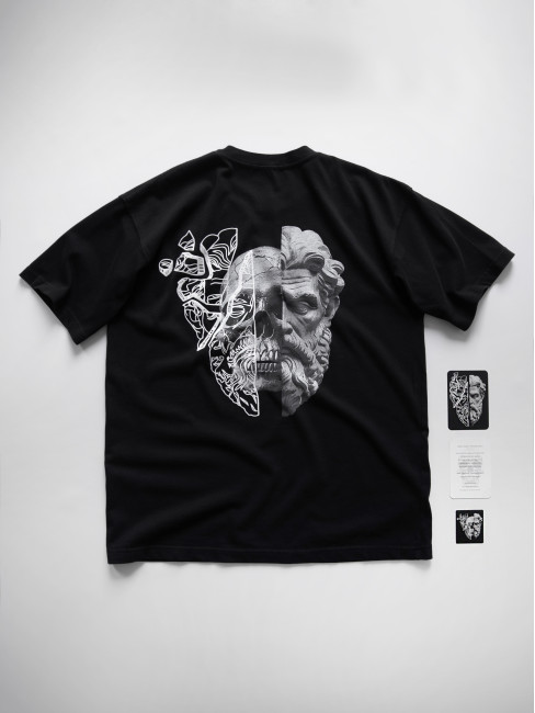 КентПакет Tshirt  Memento Mori 2.0 Black