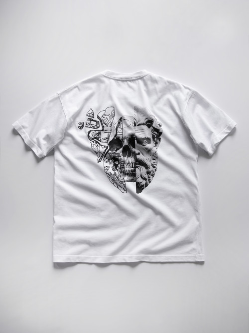 Футболка КентПакет Memento Mori 2.0 White