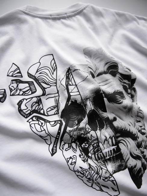 КентПакет Tshirt  Memento Mori 2.0 White