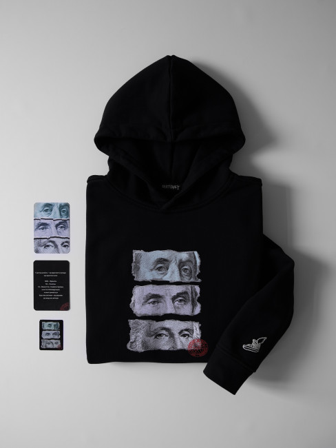 Худі КентПакет All eyes 2.0 Black