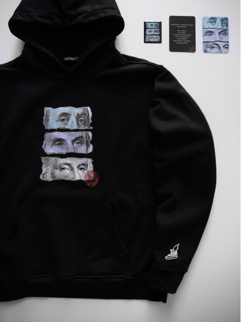 Худі КентПакет All eyes 2.0 Black
