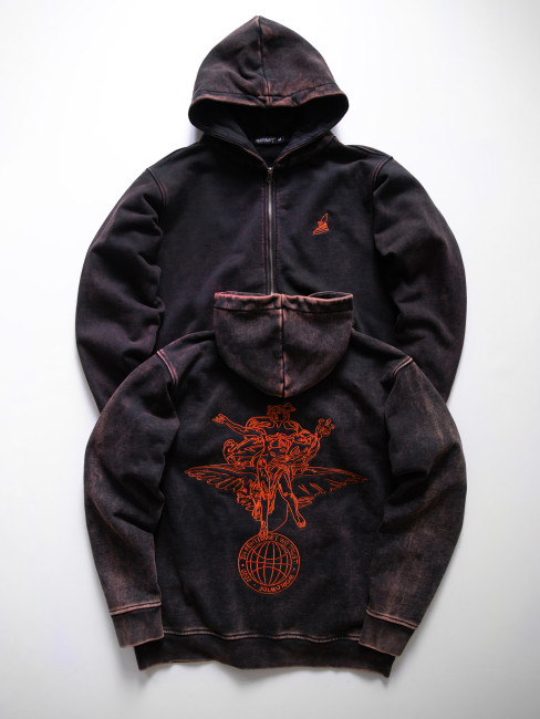 Зіп-худі КентПакет Washed Hermes NY