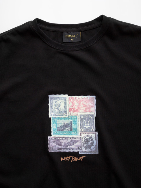 KentPaket Post Mark T-shirt  Black